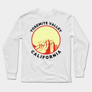 Yosemite Valley Ski Snowboard Mountain California Yosemite - Yosemite Valley California - Travel Long Sleeve T-Shirt